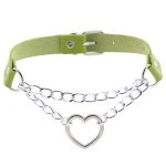 Metal Heart Collar With Chain - Image 11