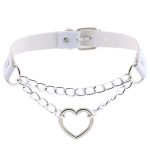 Metal Heart Collar With Chain - Image 13