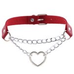 Metal Heart Collar With Chain - Image 14