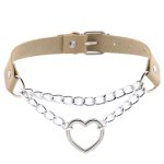 Metal Heart Collar With Chain - Image 15