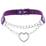 Metal Heart Collar With Chain - Image 17