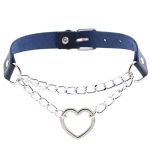 Metal Heart Collar With Chain - Image 4