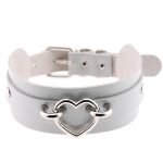 Silver Heart Punk Collar - Image 9
