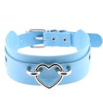 Silver Heart Punk Collar - Image 11