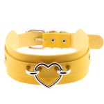 Silver Heart Punk Collar - Image 14