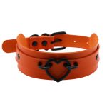 Black Heart Punk Collar - Image 2