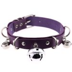 D Ring Punk Collar With Bell - Image 16