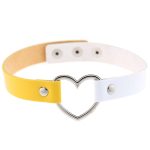 Double Color Metal Heart Collar - Image 8