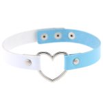 Double Color Metal Heart Collar - Image 15