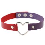 Double Color Metal Heart Collar - Image 16