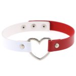 Double Color Metal Heart Collar - Image 17