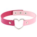 Double Color Metal Heart Collar - Image 18