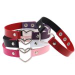 Double Color Metal Heart Collar - Image 19