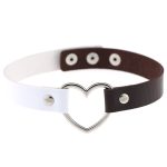 Double Color Metal Heart Collar - Image 2