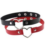 Metal Heart Collar - 4 Snap - Image 6