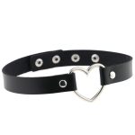 Metal Heart Collar - 4 Snap - Image 3