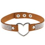 Metal Heart Collar With Diamond - Image 6