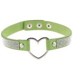 Metal Heart Collar With Diamond - Image 13