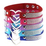 Metal Heart Collar With Diamond - Image 19