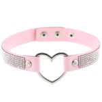 Metal Heart Collar With Diamond - Image 5