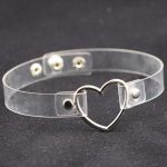 Metal Heart Collar - 3 Snap - Image 3
