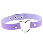 Metal Heart Collar - 3 Snap - Image 5