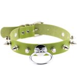 Rivet Spike Neck Strap Neck Sleeve - Image 9
