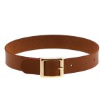 Harajuku Punk Rock Leather Collar - Golden - Image 4