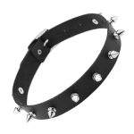 Punk Spiked Studded Leather Collar - Image 13