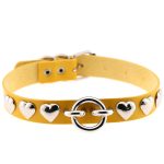 Rivet Heart Stud PU Collar - Image 7