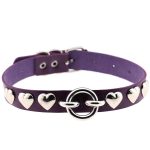 Rivet Heart Stud PU Collar - Image 11