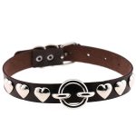 Rivet Heart Stud PU Collar - Image 15
