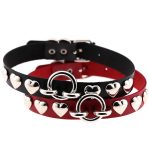 Rivet Heart Stud PU Collar - Image 19