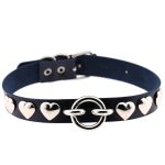 Rivet Heart Stud PU Collar - Image 4