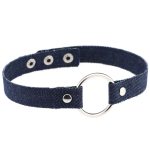 Denim O Ring 3 Bucke Collar - Image 2
