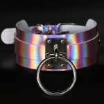 Laser Silver O Ring Collar - Image 3