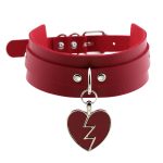 Lightning Heart Pendant Collar - Image 15
