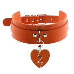 Lightning Heart Pendant Collar - Image 2