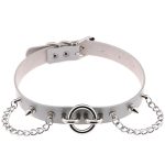 Ring With Chain Leather Collar - Image 7