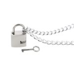 Chain Lock Pendant Ring Collar - Image 19