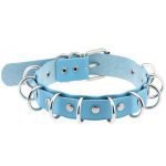 Multiple Rings Double Leather Collar - Image 11