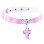 Laser Cross Pendant Collar - Image 5
