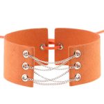 Coral Fleece Binding Collar - Silver - Image 6