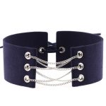 Coral Fleece Binding Collar - Silver - Image 9