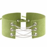 Coral Fleece Binding Collar - Silver - Image 10