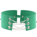 Coral Fleece Binding Collar - Silver - Image 11