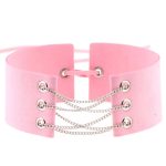 Coral Fleece Binding Collar - Silver - Image 15