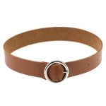 Punk Goth Round Leather Collar - Image 10