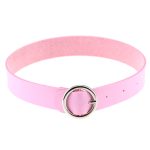 Punk Goth Round Leather Collar - Image 11