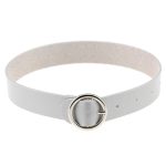 Punk Goth Round Leather Collar - Image 12